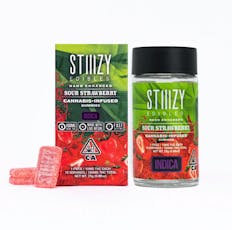 Sour Strawberry 100mg Gummies