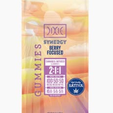 SYNERGY Berry Focused 2:1:1 CBG:CBD:THC Gummies - Gummy