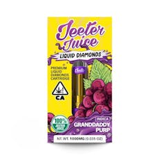 Jeeter Juice - Granddaddy Purp Cart 1g - Jeeter Juice - Granddaddy Purp Cart 1g
