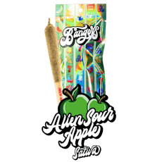Alien Sour Apple - (1) 1.2 gram Pre roll