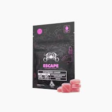 Raspberry Cough Escape THC:CBC 100mg Gummy - Gummy