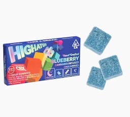 Highatus - Blueberry 1:1:1 THC:CBD:CBN Sour Gummies - Highatus - Blueberry 1:1:1 THC:CBD:CBN Sour Gummies