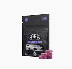 Pomegranate Kush Resurrect THC:CBG 100mg Gummy - Gummy