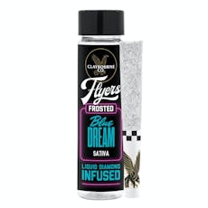 Flyers Frosted: Blue Dream 2pk .5g Pre-Rolls