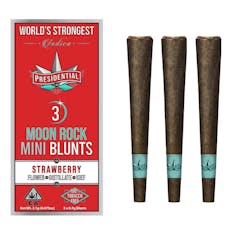 Strawberry (I) Mini Moon Rock Blunts 3pk - Strawberry (I) 3pk