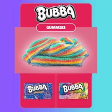 Bubba - Gummy Belts - Rainbow Bliss - 100mg - Hybrid