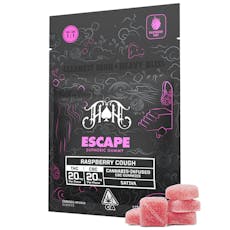 Raspberry Cough (S) Escape Bliss CBC Gummies - Raspberry Cough (S)