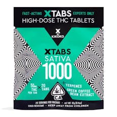 Kikoko XTabs - 1000MG Tablet - Sativa - Kikoko XTabs 1000MG (S)