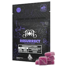 Pomegranate Kush (H) Resurrect Recovery CBG Gummies - Pomegranate Kush (H)