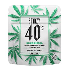 40's Sour Diesel 40.32% Infused - 7g *B2G1 EVERYDAY* - Quarter
