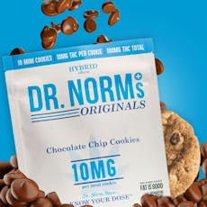 Chocolate Chip 10mg Cookies - Cookies