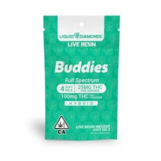 Buddies - Hybrid 25mg Capsule 4pc - Buddies - Hybrid 25mg Capsule 4pc