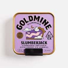 Slumberjack Huckleberry Pie Gummy (Sleep, 100 Mg Thc + 20 Mg Cbn)