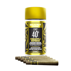 STIIIZY - Pineapple Express 40s 5 Pack Blunts 2.5g - STIIIZY - Pineapple Express 40s 5 Pack Blunts 2.5g