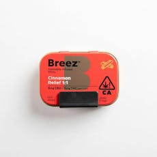 P- Breez Cinnamon Relief 1:1 Mints | 2Pk | 10mg - SR - 150