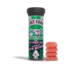 Watermelon Ice Cream Rosin 100mg Lost Farm gummies - Gummy