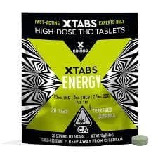 Energy 10:2:1 XTabs 20 Pack THC:THCV:CBC - 20 Pack Sativa