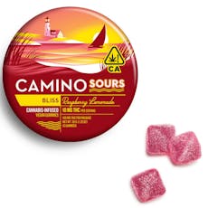 Sours Raspberry Lemonade 10mg (H) Camino Gummies - Sours Raspberry Lemonade (H)