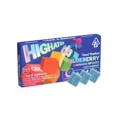 Blueberry 1:1:1 THC:CBN:CBD | Sour Gummies - 100mg
