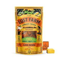 Mango (S) Lost Farm Live Resin Fruit Chews THCV 10:5 - Mango (Jack Herer)