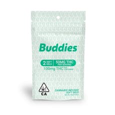 2 Count (50mg) (H) Buddies Capsules **SPECIAL PRICING** - 2 Count (50mg) Buddies Live Capsules