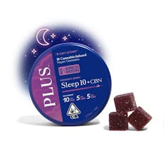 Midnight Berry 10:5:5 (THC:CBD:CBN) Gummies - Midnight Berry (Sleep)