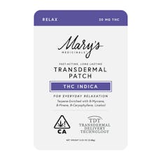 THC Relax Transdermal Patch *SPECIAL PRICING* - Indica Patch