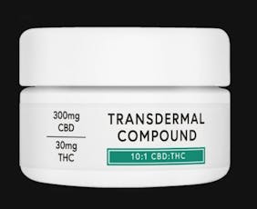 10:1 CBD:THC 1oz Transdermal Compound - Balm