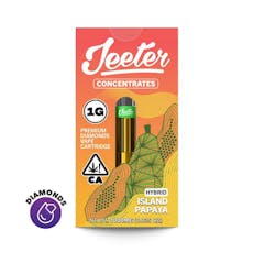 Island Papaya Liquid Diamonds 1g Cart - Cart