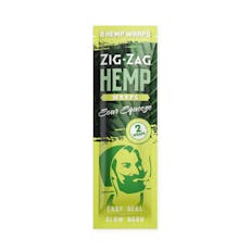 Zig Zag Hemp Wraps - Sour Squeeze 2pk