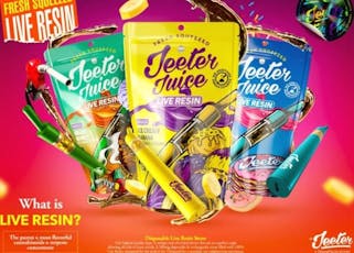 Jeeter Juice - Live Resin Peanut Butter Breath Disposable 0.5g - Jeeter Juice - Live Resin Peanut Butter Breath Disposable 0.5g