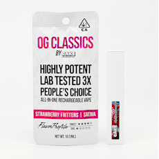 STRAWBERRY FRITTERS 1G OG CLASSIC AIO