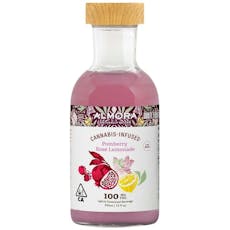 Whitethorn Rose Lemonade Beverage 12oz Bottle: 100mg THC