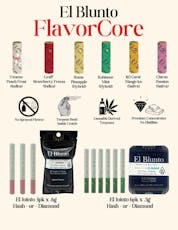 El Jointo FlavorCore - Diamond Infused - Kohinoor Mint .5g x 6pk