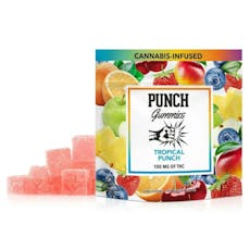 TROPICAL PUNCH 100MG GUMMIES