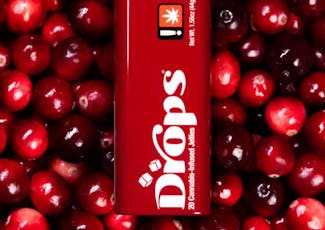 Cranberry (Focused Energy) 1:1:1:1 THC:CBD:CBC:CBG 2-Piece 100mg - 2-Piece