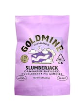 Slumberjack Huckleberry Pie Gummy Tin - Sleep, 10 MG THC + 2 MG CBN