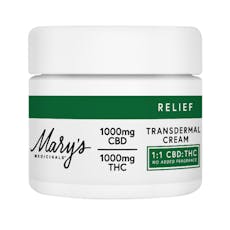 1:1 Relief Cream (2oz)