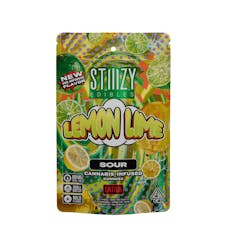 Sour Lemon Lime Gummies (100MG) (10Pk)