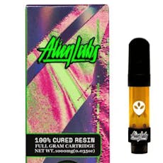 Creme de Menthe 1g Cured Resin Cart