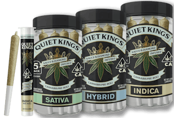 Quiet Kings - Cantalope Kush 1g Infused Pre Roll