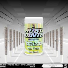 Super Lemon Haze Sativa Just Joints - 14pk pre-rolls - 14g by Seven G