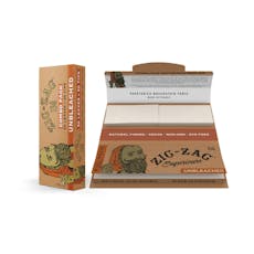 Unbleached Combo Pack 1 1/4 - 50 Papers and Tips - Papers/Tips
