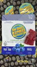^Bed Time Blueberry Gummy 1:1 THC/CBN Gummies (100mg) - 100mg