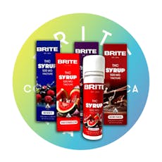 Brite Labs - THC Syrup Tincture - Watermelon - 500mg - 2oz Bottle