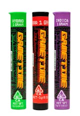 Game Time 1g Pre Roll-Jilly Bean-Sativa-$12 or 2/$20