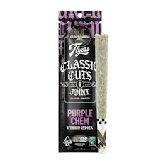 Purple Chem 1g Classic Cut Flyer Pre-roll