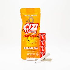 Orange Gas - (2) .75G - Infused