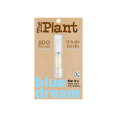 The Plant - Blue Dream - Whole Resin Cart 1g - The Plant - Blue Dream - Whole Resin Cart 1g