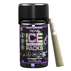 Blueberry Kush - 5pk **B2G1 EVERYDAY** Hash & Diamond - Prerolls